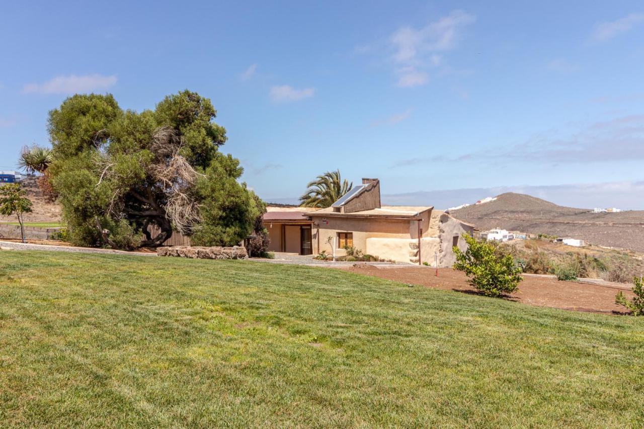 Villa Flatguest Charming House + Pool + Terrace + Views Santa Maria de Guia de Gran Canaria Exterior foto